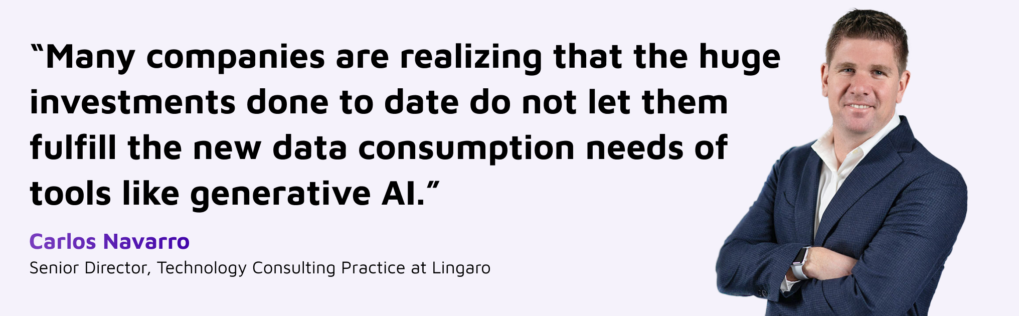 Carlos Navarro on data strategy
